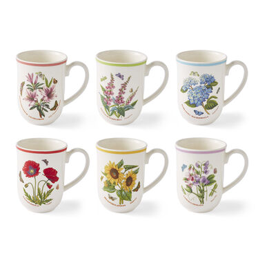 Botanic Garden Meadow Tulip Beaker Set of 6